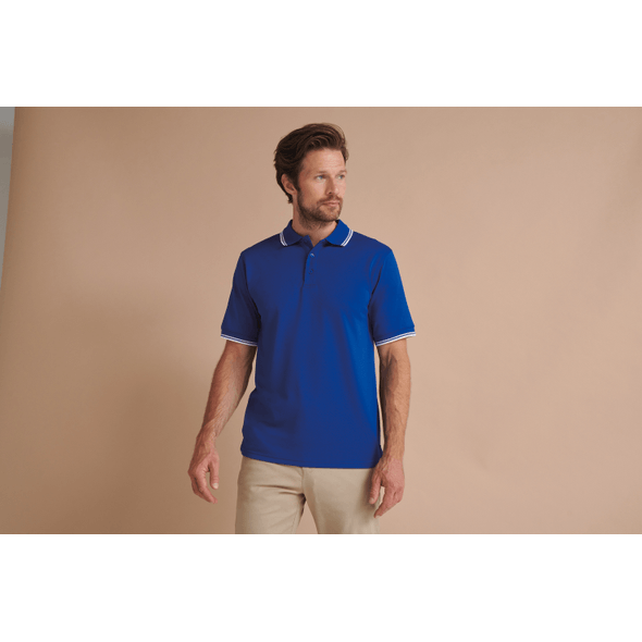 Henbury | Men's cool plus contrast polo shirt